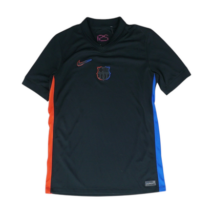 Men's Black FC Barcelona Short Sleeve Jersey