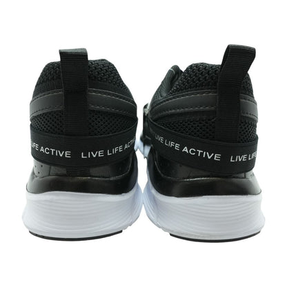 Black Low Top Athletic Shoes