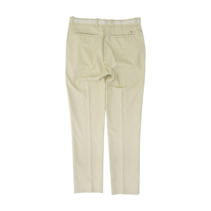 Tan Solid Dress Pants