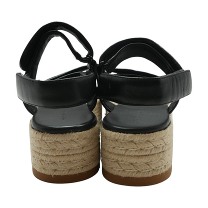 Black Flat Sandals