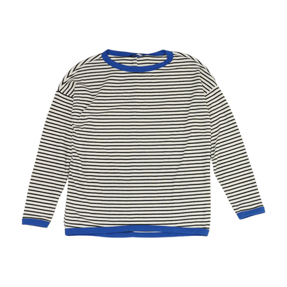 White Striped Blouse