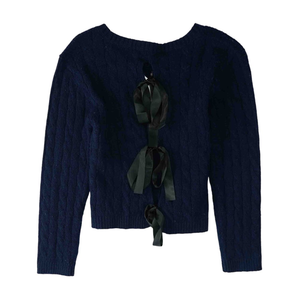 Navy Pullover Sweater