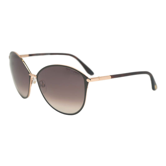 Brown Penelope Oversized Sunglasses