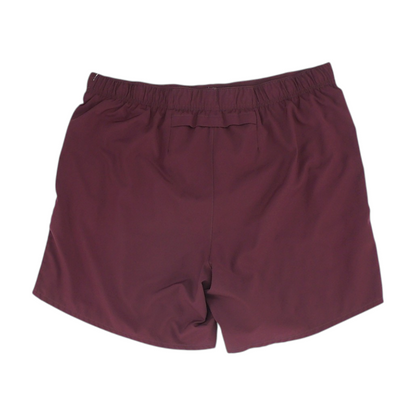 Burgundy Active Shorts