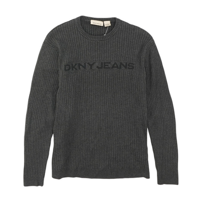 Charcoal Solid Pullover Sweater