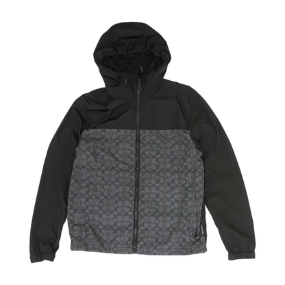 Black Color Block Jacket