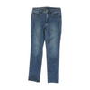 Blue Petite Straight Jeans
