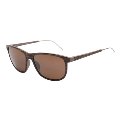 Brown Lele Kawa Oval Sunglasses