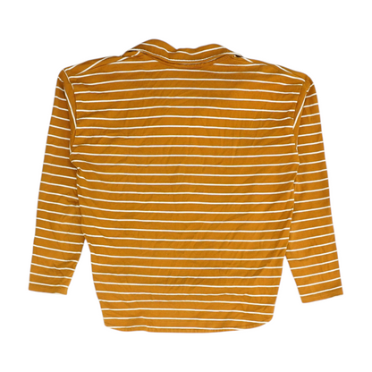 Mustard Striped Blouse