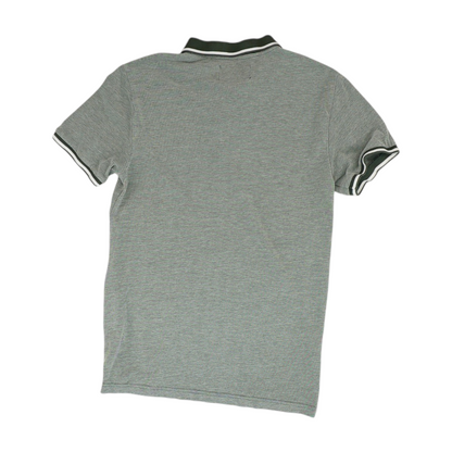 Green Solid Short Sleeve Polo