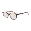 Tortoise Case Closed Round Prescription Eyewear