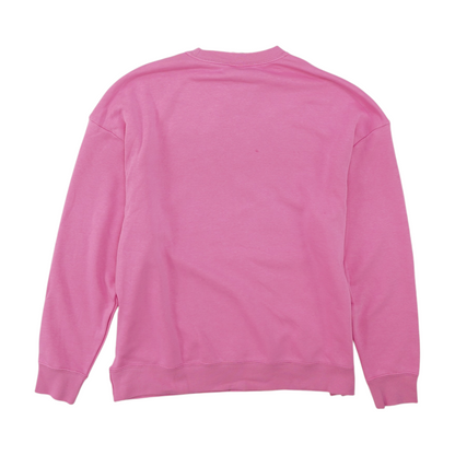 Pink Graphic Sweatshirt Pullover
