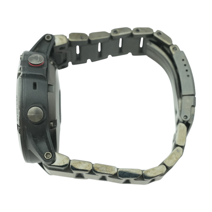 50mm Fenix 5X Black Smartwatch Black Band M/L
