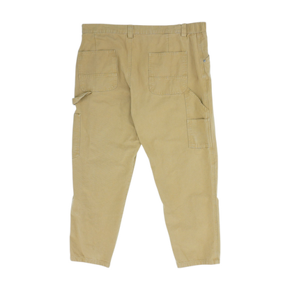Brown Tapered Jeans