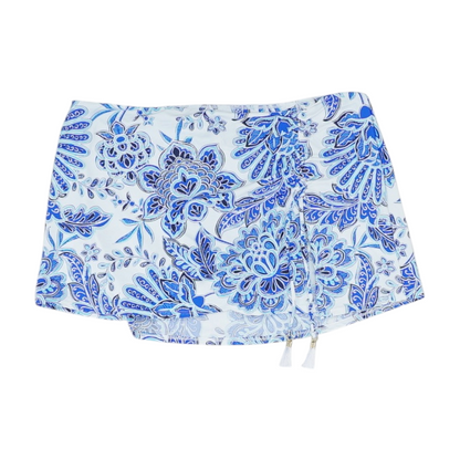 Blue Floral Swim Bottom