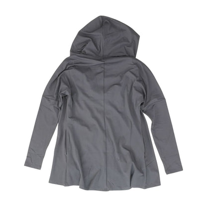 Gray Solid Hoodie