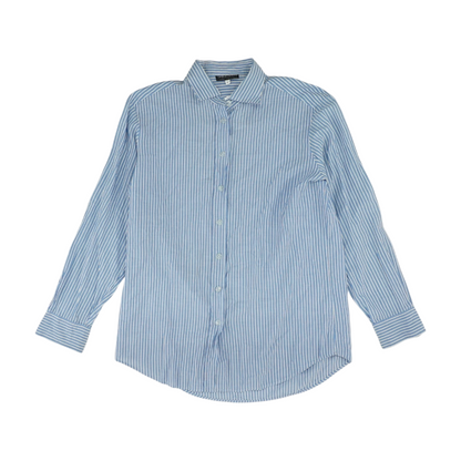 Blue Striped Button Down