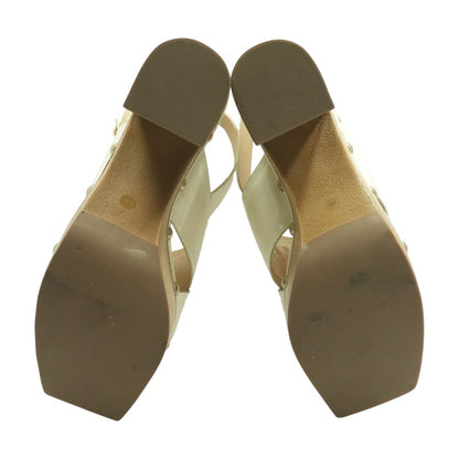 Ivory Block Heels