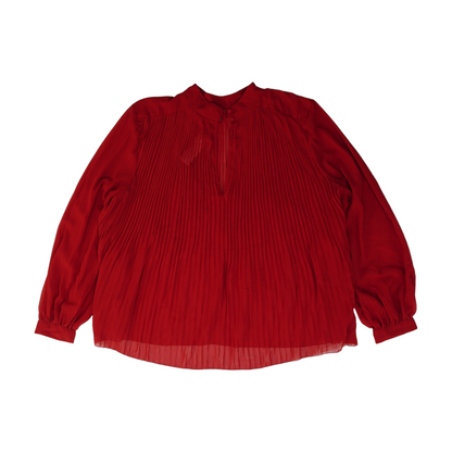 Burgundy Blouse
