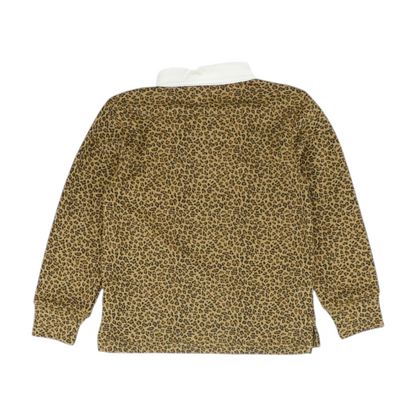 Brown Animal Print Blouse