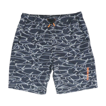 Charcoal Print Swim Bottom
