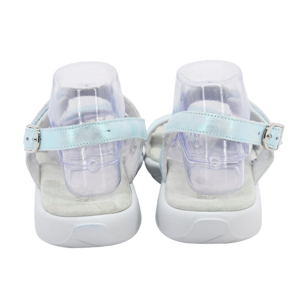 Blue Sport Slide Sandals