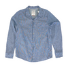 Blue Striped Long Sleeve Button Down