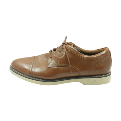 Brown Lace-Up Dress Shoes