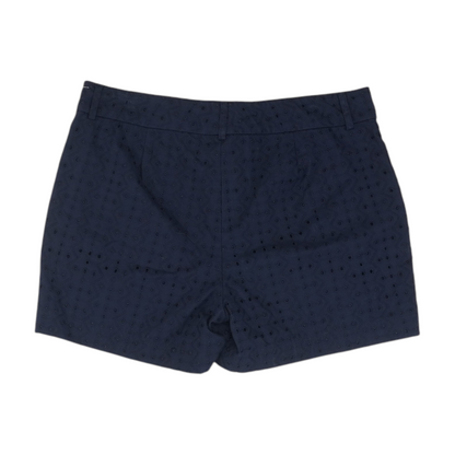Navy Print Chino Shorts