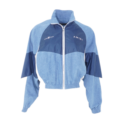 Chambray Retro Track Jacket