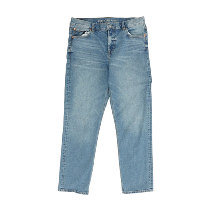 Blue Straight Jeans