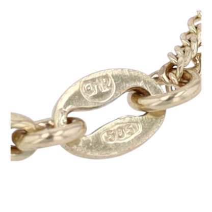 14K Yellow Gold Chain Bracelet