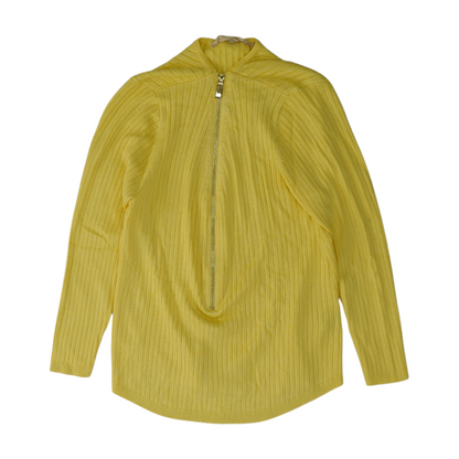 Yellow Petite Pullover Sweater