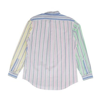 Multi Striped Long Sleeve Button Down