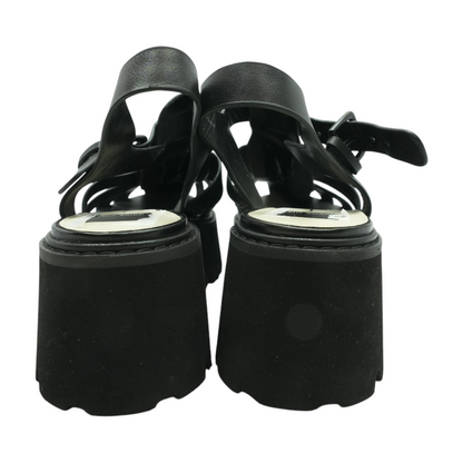 Black Flat Sandals