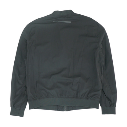 Black Solid Active Jacket