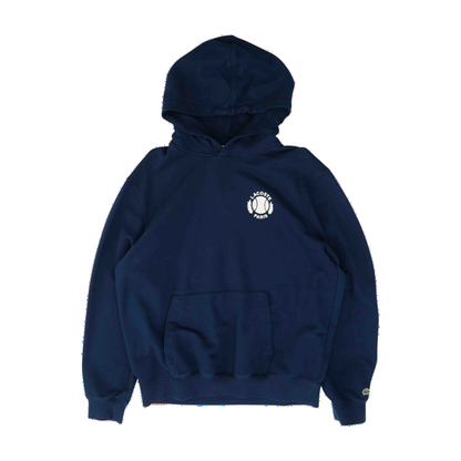 Navy Solid Hoodie Pullover
