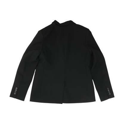 Black Solid Blazer