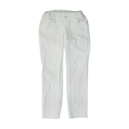 White Maternity Skinny Jeans