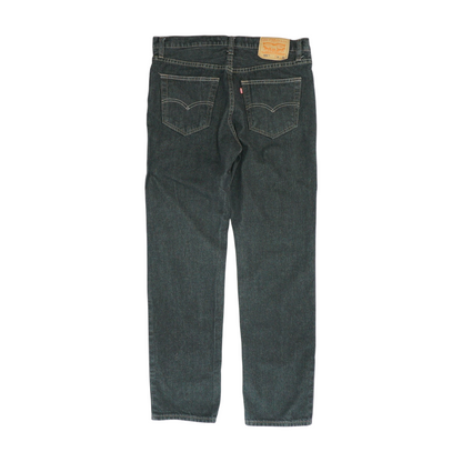 505 Black Regular Jeans