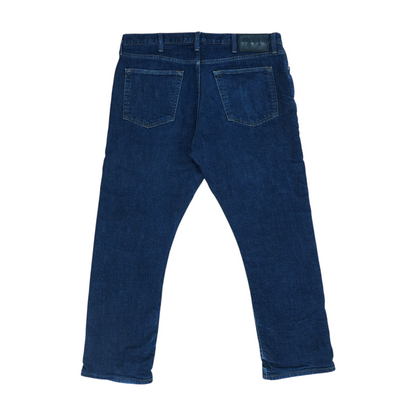Navy Straight Jeans