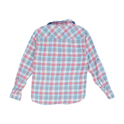 Multi Plaid Button Down