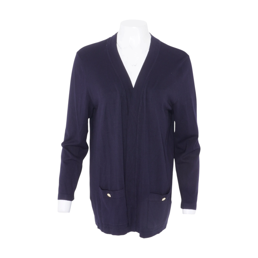 Navy Cardigan Sweater