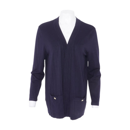 Navy Cardigan Sweater