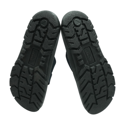 Navy Flat Sandals