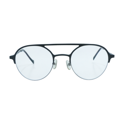 Gray HEB249 Aviator Prescription Eyewear