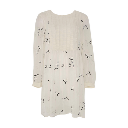Beige Mini Dress