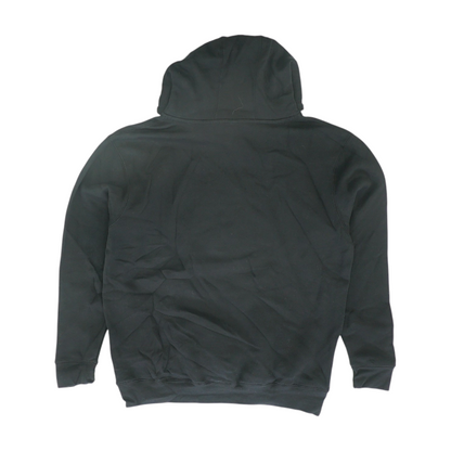 Black Solid Hoodie Pullover