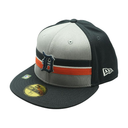 Navy Detroit Tigers Flat Bill Hat