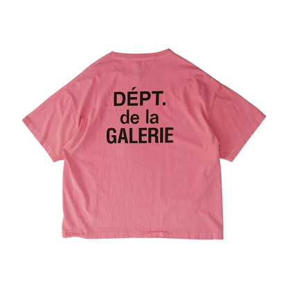 Pink Solid T-Shirt